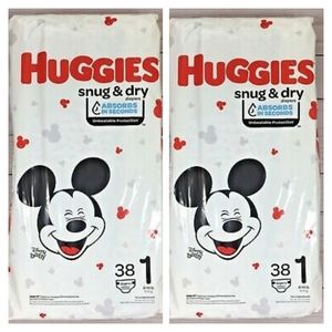 Huggies diapers size 2 packs
